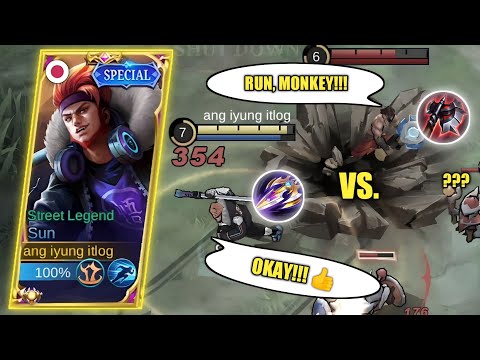 SUN VS. LAPU-LAPU | WHO IS THE BEST EXP LANER? -MLBB🔥 #topglobalsun #mlbb #urEGG