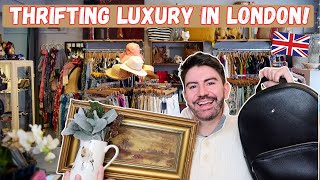 Come Thrifting in London's Charity Shops & Haul! MR CARRINGTON