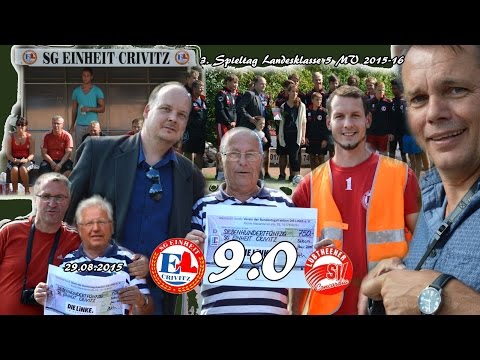 SG Einheit Crivitz vs.  Lübtheener SV Concordia 3. Sp.-T.  LK 5 MV 2015-16