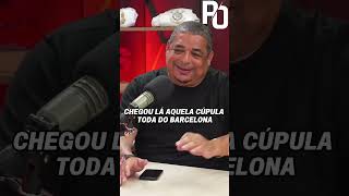 VAMPERA SOBRE A SAIDA DO ROMARIO DO BARCELONA #futebol #shorts