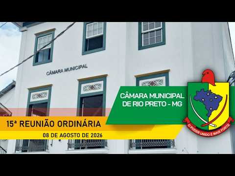15ª EUNIÃO ORDINÁRIA