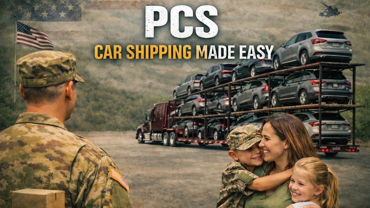PCS Car Shipping Made Easy | What Military Families Need to Know