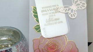 Beautiful Stained Glass Effect Vellum Gift Bag