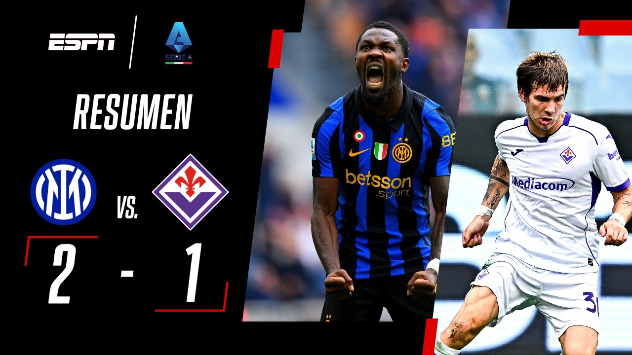 ¡INTER LO DIO VUELTA Y DERROTÓ 2-1 A LA FIORENTINA DE MASTANTUONO Y PELLEGRINO!