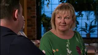George gets upset and storms out of the Bistro - Coronation Street 8th June 2022