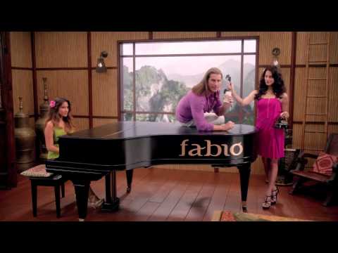 Erica Ocampo   Piano Old Spice Komodo Scent Fabio Ad   Commercial Cameo Guest Actress