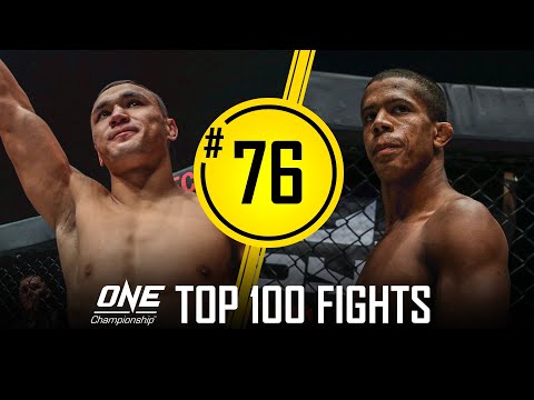 Kairat Akhmetov vs. Adriano Moraes 2 | ONE Championship’s Top 100 Fights | #76