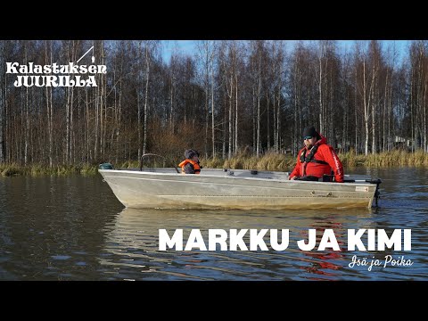 Haukikalassa Markun ja Kimin kanssa | Kalastuksen juurilla