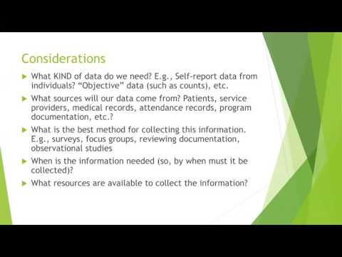 Program Evaluation Overview