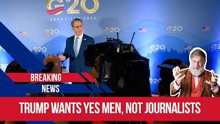 Trump’s Treasury Bars Journalists from G20 Meeting