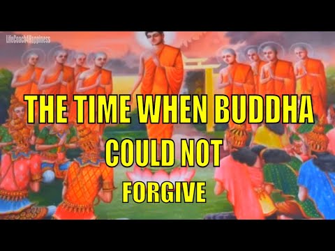 The Time When Buddha Could Not Forgive | BUDDHA STORIES