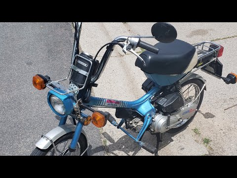 1982 Honda Express 'IOWA' NC50 Moped Review