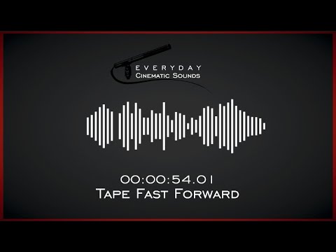 Tape Fast Forward | HQ Sound Effects
