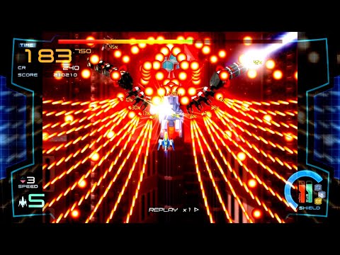 [X360] Ginga Force - Score Attack Hard Mode Chapter 10 - Final Boss (No-Miss) (HD)