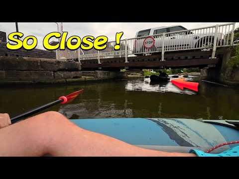 Inflatable Kayaking Fun - Selby Canal- Aquaglide Cirrus, GoPlus Kayak, Alpacka Caribou, Itiwit PR500