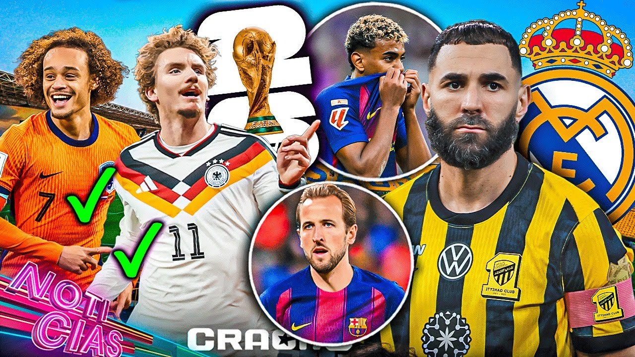 Benzema: “si Florentino me llama…” | Alemania y Holanda ¡Al Mundial! | Lamine, el más atacado