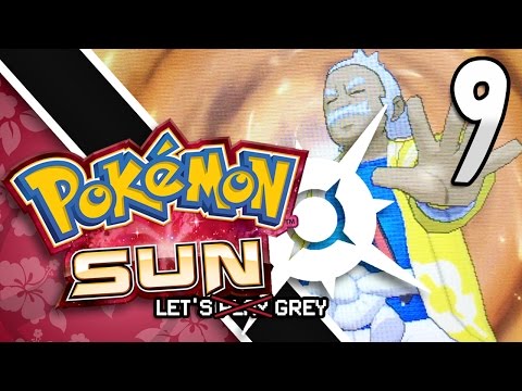 Pokemon Sun: Let's Grey: Blind Run: Episode 9: Big Kahuna