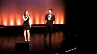 Rebecca Marowitz & Daniel Goldstein perform at  Seattle Academy Vocal Ensemble 2011