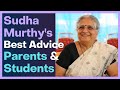 MUST WATCH Sudha Murthy Full Speech On Parenting Sudha Murthy Inspirational Speech Sudha Murthy