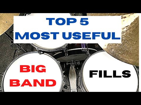 Jazz Drummer Q-Tip of the Week: Here are my TOP 5 Most Useful Big Band Fills That YOU NEED!