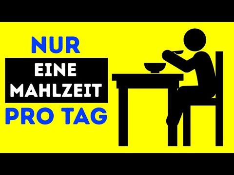 Ich aß eine Mahlzeit pro Tag für einen Monat, siehe was mit mir passiert ist
