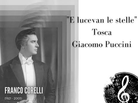 "E lucevan le stelle" Tosca, G. Puccini - Franco Corelli (Parma 1967)