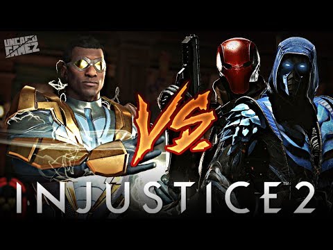 Injustice 2 Ranked Online - Black Lightning VS Fighter Pack 1!!