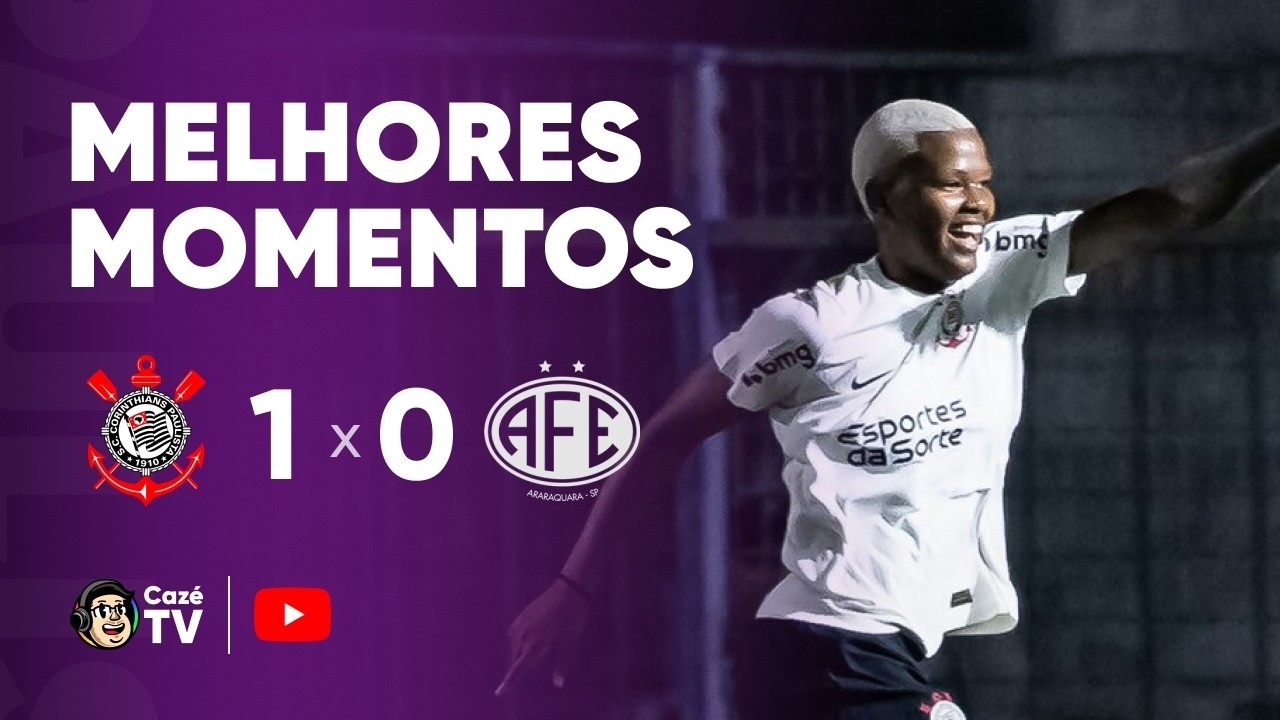 MELHORES MOMENTOS: CORINTHIANS 1 X 0 FERROVIÁRIA | PAULISTÃO F 2026 | 4ª RODADA