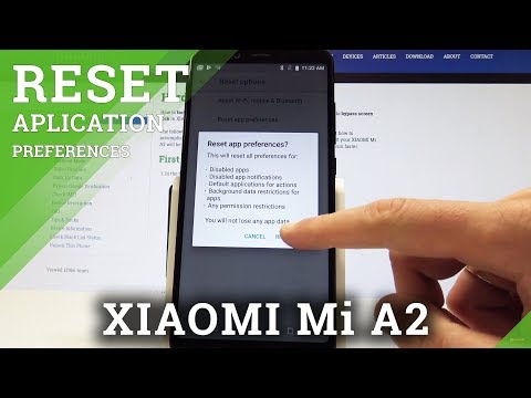 How to Restore App Permissions XIAOMI Mi A2 - Reset App Preferences