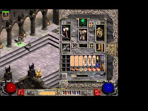 Diablo 2 full trapsin Guide And fast Chaos run! (Old)