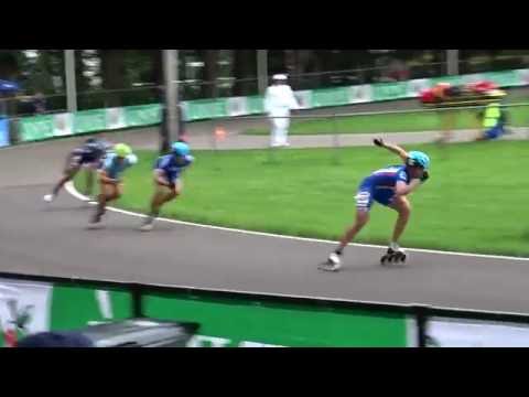 Jun.A Ladies 1 Lap Sprint - (2016 European Championships Inline Speedskating)
