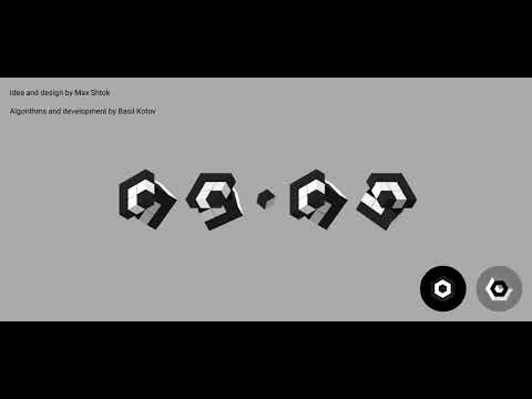 Monochron – 3D Puzzle Clock video thumbnail