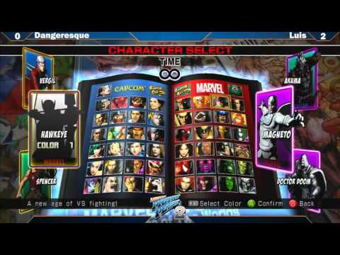 LFF2   Dangeresque vs Luis   UMVC3   Losers Bracket Round 2