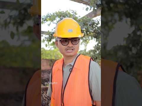 Kuli Bangunan malas Kerja