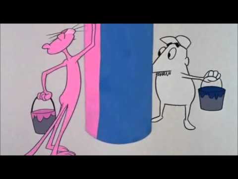 La Panthère Rose et la peinture