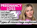 What Are the Different Types of Miscarriages? What To Do If You Are Having a Pregnancy Loss?