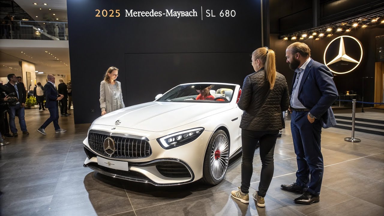 New 2025 Mercedes Maybach SL 680 | Ultra Luxury Convertible Finally Launched.!!!