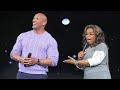 Oprah's 2020 Vision Tour Visionaries: The Rock Interview