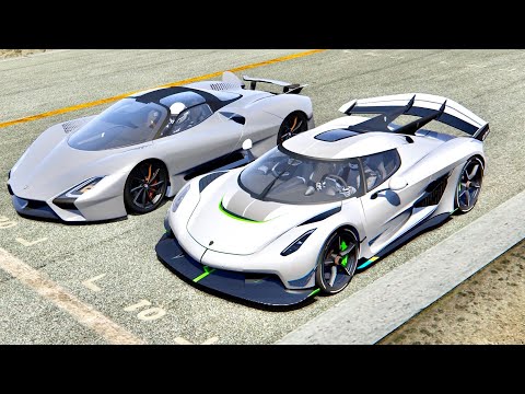 Koenigsegg Jesko vs SSC Tuatara - Nardo Speed Ring