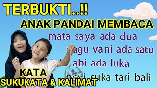BELAJAR MEMBACA KATA, SUKUKATA DAN KALIMAT UNTUK ANAK SD KELAS 1 - BELAJAR MENGEJA - JAZILA OFFICIAL