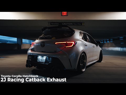 2J Racing Catback Exhaust Clips | E210 Toyota Corolla Hatchback