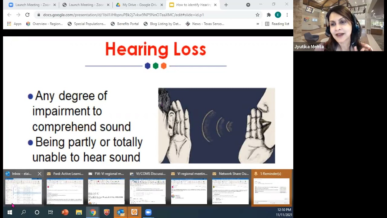 How to identify Hearing Loss in Students with a Visual Impairment