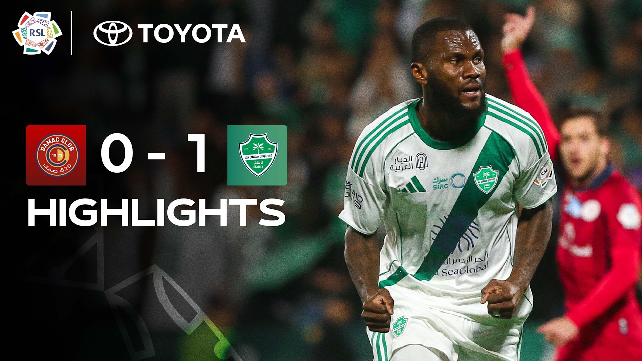 Damac vs Al Ahli Highlights