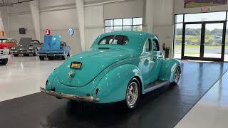 383-Powered 1939 Ford Deluxe Coupe Street Rod Start Up