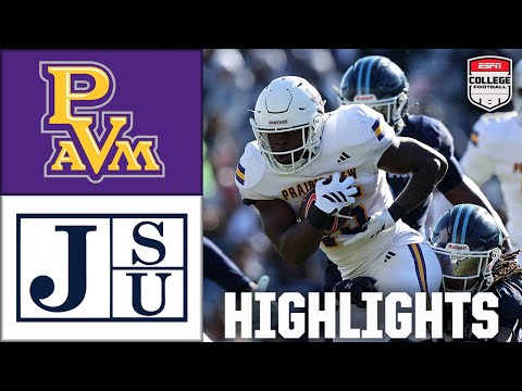 SWAC Championship: Prairie View A&M Panthers vs. Jackson State Tigers | Full Game Highlights