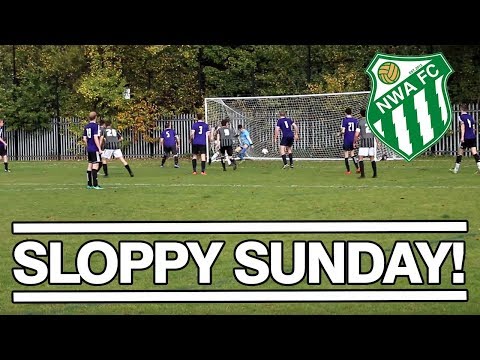 SUNDAY LEAGUE FOOTBALL - NWA F.C. vs ATHLETIC DILDAO (FIRST HALF NIGHTMARE!)