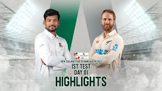 Bangladesh vs New Zealand Highlights  1st Test  Da