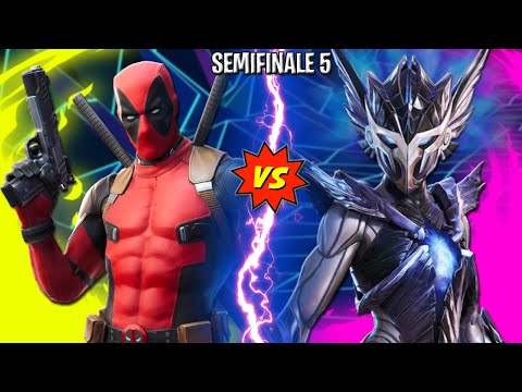 SEMIFINALE 5: DEADPOOL VS ASSASSINA DELLA GUGLIA - Torneo Jones Fortnite