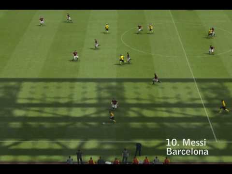Top 25 Goals PES 2009 HQ