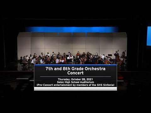 7th & 8th Grade Orchestra Concert 10/28/2021